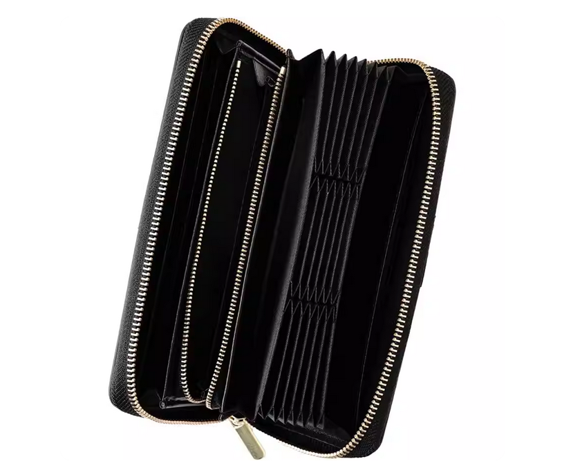 ハニーセル カーボン革 長財布