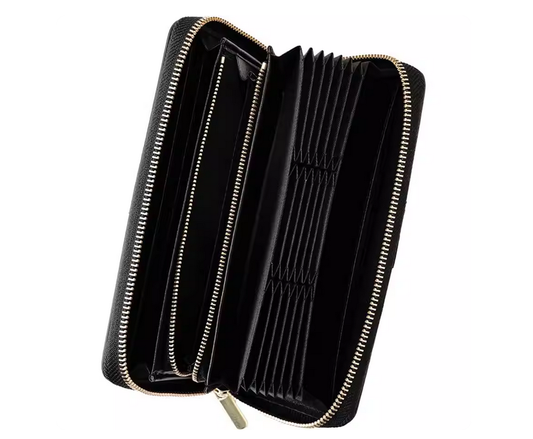 ハニーセル カーボン革 長財布